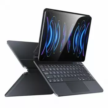 Ochranné pouzdro s klávesnicí USAMS pro iPad Pro 12.9 (2018-2022) černé Miaoke Series IPP12MG01 (US-BH876)