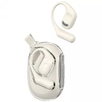 USAMS G26 open-ear bezdrátová Bluetooth 5.3 sluchátka bílá BHUUG02