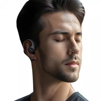 USAMS G26 open-ear bezdrátová Bluetooth 5.3 sluchátka bílá BHUUG02