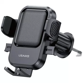 USAMS držák do mřížky ventilace One-Touch černý