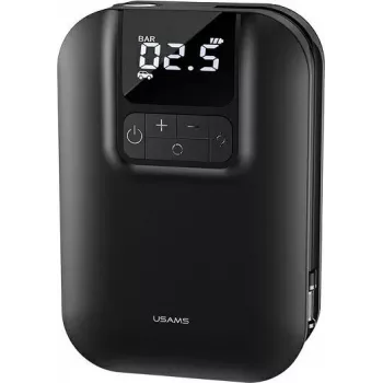 USAMS Mini Pump US-ZB215 vzduchová pumpa do auta 5000mAh CQBZB21501