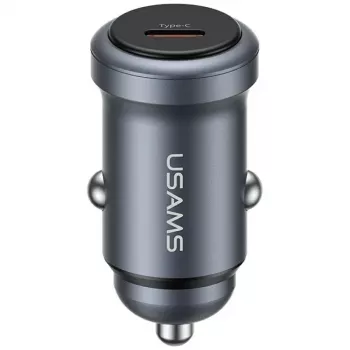 Autonabíječka USAMS 30W PD hliníková