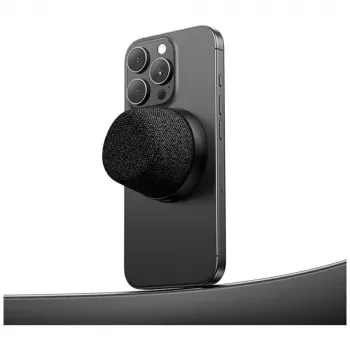 USAMS YX016 magnetický Bluetooth reproduktor černý