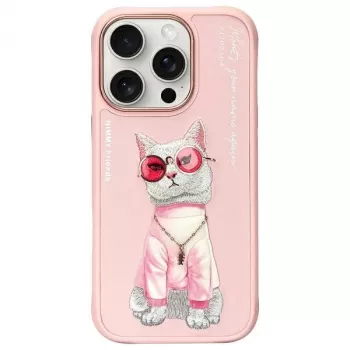 Zadní kryt Nimmy Glasses Cool Cat pro Apple iPhone 16 Pro Max 6,9