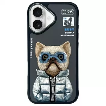 Nimmy Cool&Cute 2.0 Dog ochranné pouzdro pro Apple iPhone 16 6,1