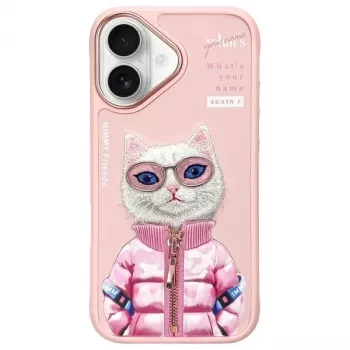 Zadní kryt Nimmy Cool&Cute 2.0 Cat pro Apple iPhone 16 6,1