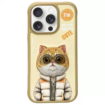 Nimmy Cool&Cute 2.0 Cat pouzdro pro Apple iPhone 16 Pro 6,3