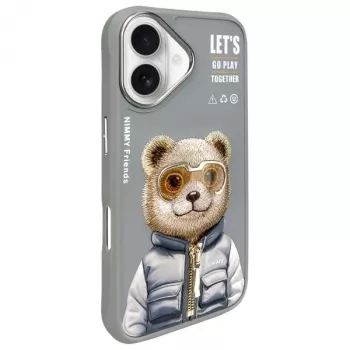 Nimmy Cool&Cute 2.0 Bear pouzdro pro Apple iPhone 16 6,1
