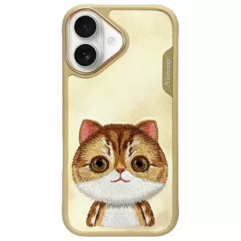Nimmy Big Eyed Pet 2.0 Cat pouzdro pro Apple iPhone 16 6,1