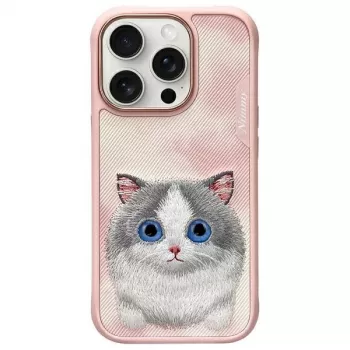 Pouzdro Nimmy Big Eyed Pet 2.0 Cat pro Apple iPhone 16 Pro Max 6,9