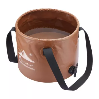 Skládací vědro Flextail Flex Bucket 20L (hnědé)