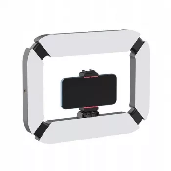 Ulanzi U200 LED video světlo panel s adaptérem na smartphone – Bi-Color 2500K-8500K
