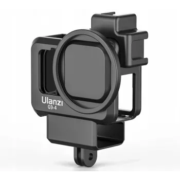Držák rámu Ulanzi SB6049 + adaptér mikrofonu + sada filtrů pro GoPro HERO 9/10, černá