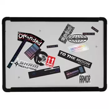 Pevné pouzdro Skinarma Henko pro MacBook Air 13 inch (2018-2020) - Frost Clear