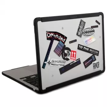 Pevné pouzdro Skinarma Henko pro MacBook Air 13 inch (2018-2020) - Frost Clear