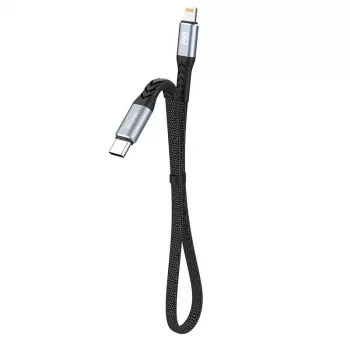 Dudao L10P kabel USB-C na Lightning 20W 0,23m bílý