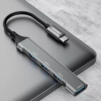 Dudao A16T USB-A hub 4 porty USB 2.0 černý
