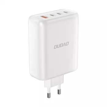Dudao A140 140W GaN USB-C nabíječka 3xUSB-C 1xUSB-A černá