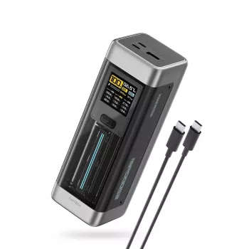 CUKTECH CUK00P23GLBK 210W 25000mAh powerbanka 2xUSB-C 1xUSB-A černá