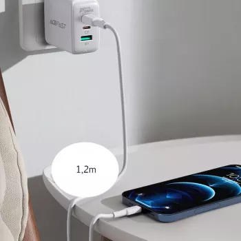 ACEFAST MFI USB-C na Lightning kabel 1,2m, 30W, 3A, černý (C2-01)