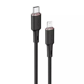 ACEFAST MFI USB-C na Lightning kabel 1,2m, 30W, 3A, černý (C2-01)