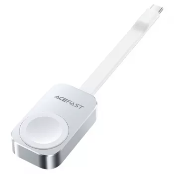 Acefast E21 bezdrátová nabíječka 5W pro Apple Watch – stříbrná