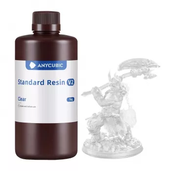 Anycubic Standard V2 1kg pryskyřice, průhledná