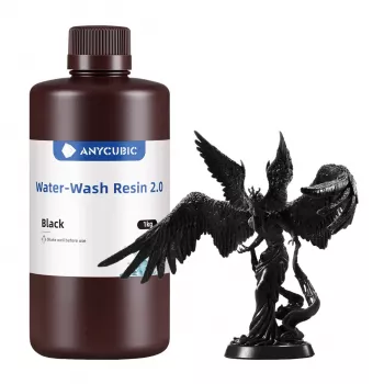 Pryskyřice Anycubic Water-Wash 2.0, černá, 1kg
