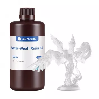 Pryskyřice pro vodní mytí ANYCUBIC Water-Wash 2.0 1 kg transparentní