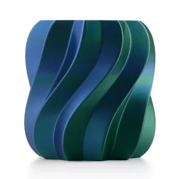 ANYCUBIC PLA Silk Dual PLA Filament 1,75mm modrý a zelený AHSC16-103