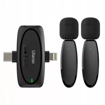 Ulanzi V6 bezdrátová audio přenosová sada - USB-C + Lightning