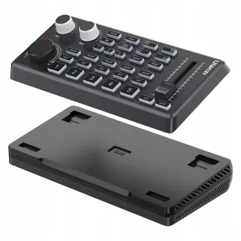 ULANZI D005 DD02 audio mixér zvuková karta pro live streaming, podcasting, gaming