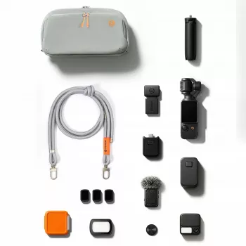 ULANZI YY08 crossbody taška pro fotoaparát, gaming, EDC - šedá