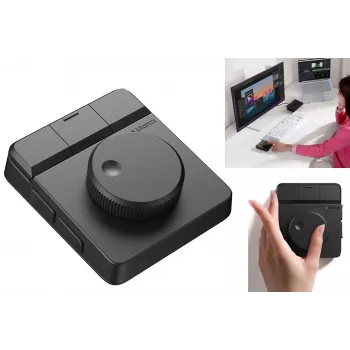 ULANZI D100H Bluetooth 5.0 haptický video ovladač s otočným knoflíkem a OLED displejem