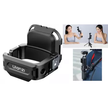 ULANZI PK13 rychloupínací držák pro DJI Osmo Pocket 3, GoPro, šroub 1/4 inch, černý