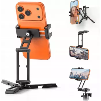 Držák telefonu na stativ ULANZI SK29 Magic Arm s rychloupínací deskou Arca-Swiss, závitem 1/4 inch, studenou botkou, černý