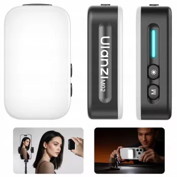 ULANZI M02 LED video světlo s MagSafe, 7W, 5600K, USB-C