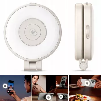 ULANZI LM21 LED video světlo s MagSafe, 2500K-9000K, 6W, bílá