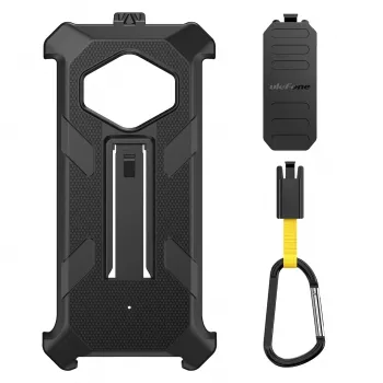 Ulefone RugKing 3 Pro odolné ochranné pouzdro s pouzdrem na opasek - černé