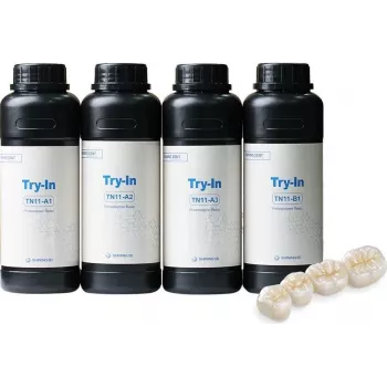Zubní pryskyřice pro zkoušku DENTAL TRY-IN RESIN TN11 A3 Shining 3D 0,5 kg