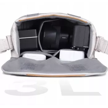Fotografická crossbody brašna Ulanzi Crossbody Sling Camera Bag F01, béžová