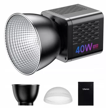 Ulanzi L024 40W RGB Bi-Color LED video světlo s 1/4 inch-20 montáží, 2500-6500K, CRI/TLCI >95