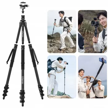 Profesionální fotografický stativ 5v1 Ulanzi TT35 T068 146 cm karbon