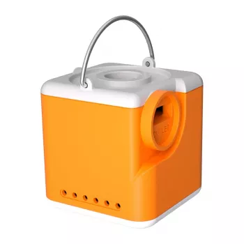 Flextail Nano Pump 5C1 přenosná pumpa, oranžová