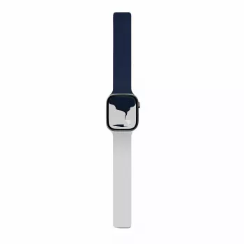 Oboustranný řemínek Moft Snap Duo pro Apple Watch 1-5/6/7/8/9/10/11/SE/SE 2/SE 3/Ultra/Ultra 2/Ultra 3 (42/44/45/46/49 mm) Navy Blue / Misty Cove