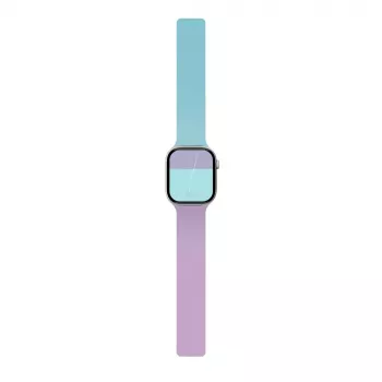 MOFT Snap Duo pásek pro Apple Watch 38/40/41/42 mm pivoňková/aqua