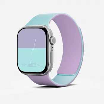 MOFT Snap Duo pásek pro Apple Watch 38/40/41/42 mm pivoňková/aqua