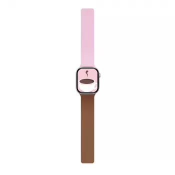 Moft Snap Duo pásek pro Apple Watch růžová/brownie