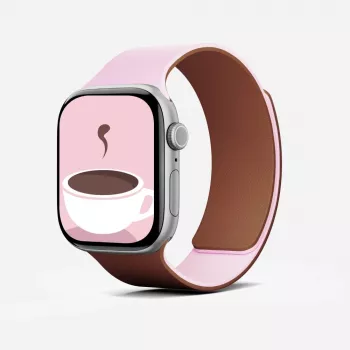 Moft Snap Duo pásek pro Apple Watch růžová/brownie