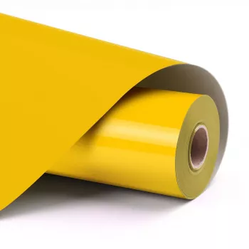 LOKLiK Basic Heat Transfer Vinyl - žlutý - 30,5 x 180 cm